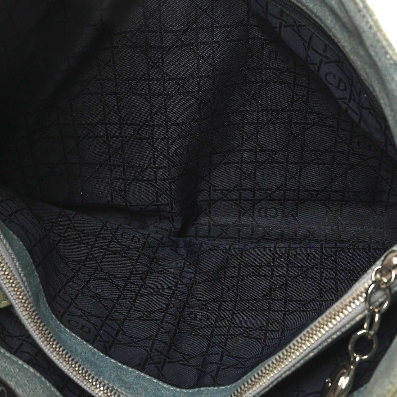 Dior Lady Denim Lucite Tote