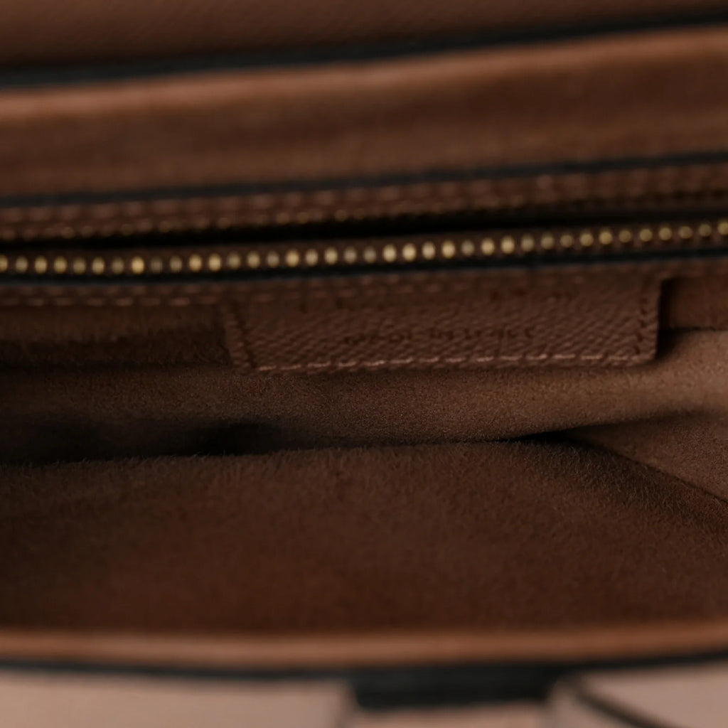 Dior Grained Leather Saddle Bag