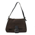 Fendi Brown Zucca Canvas Baguette