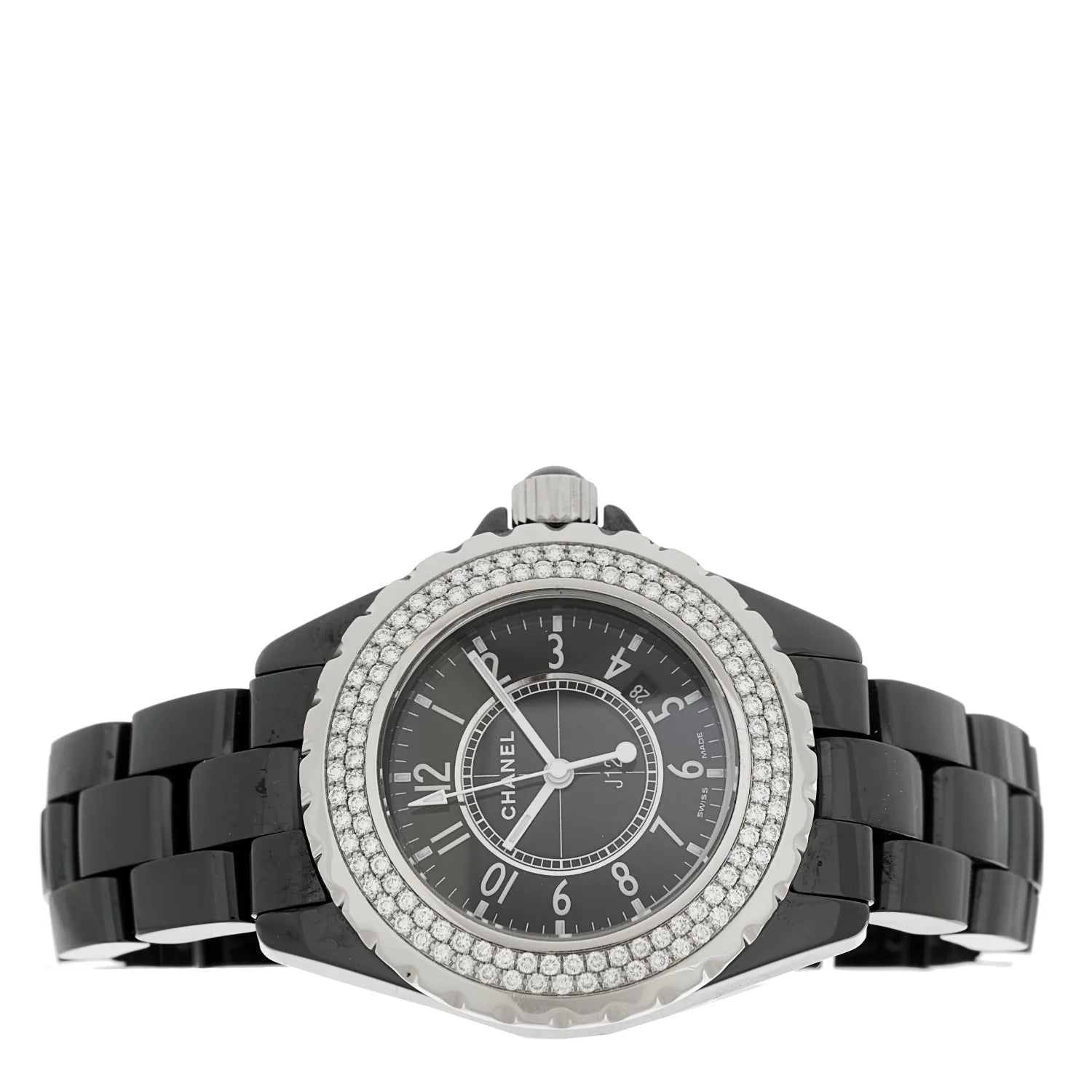 Chanel J12 Black Ceramic Diamond