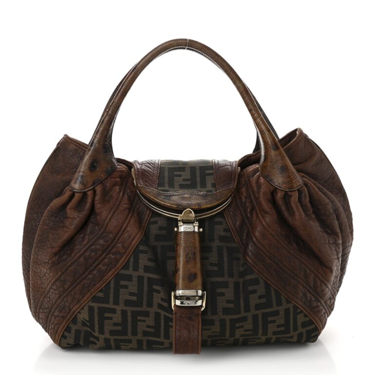 Fendi Brown Zucca Canvas Tote