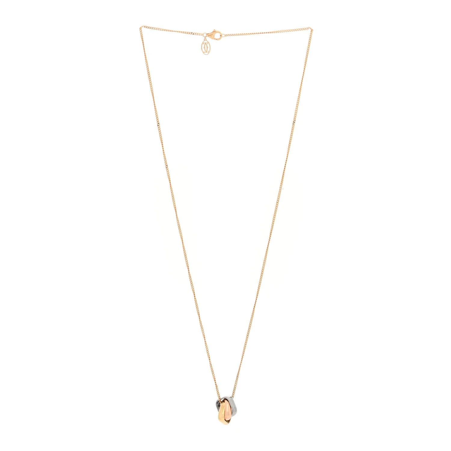 Cartier Trinity Tricolor Gold Necklace