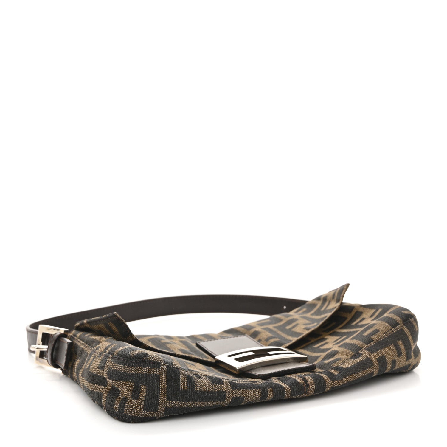 Fendi Zucca Monogram Canvas Baguette