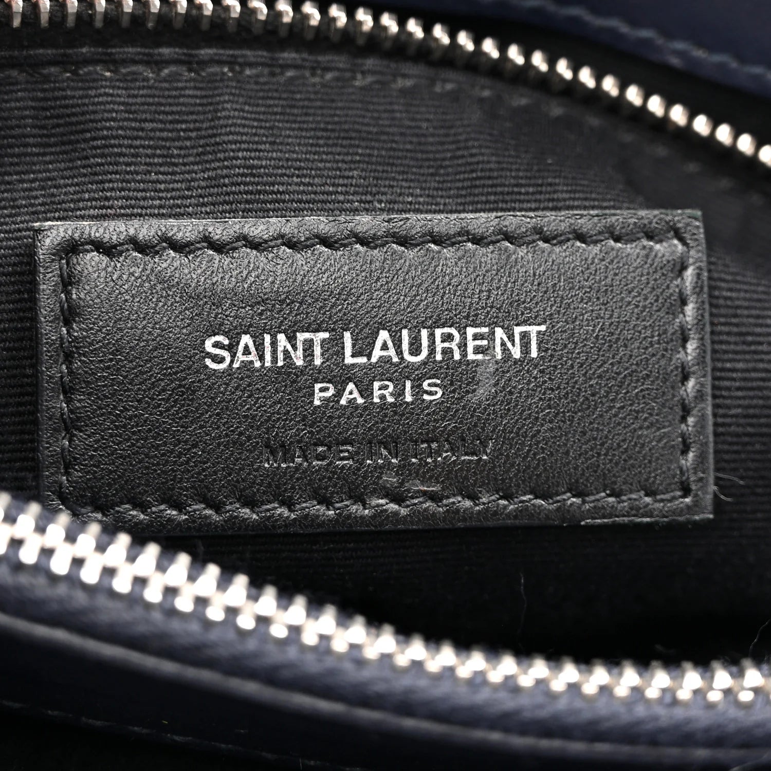 Saint Laurent Black Quilted Loulou