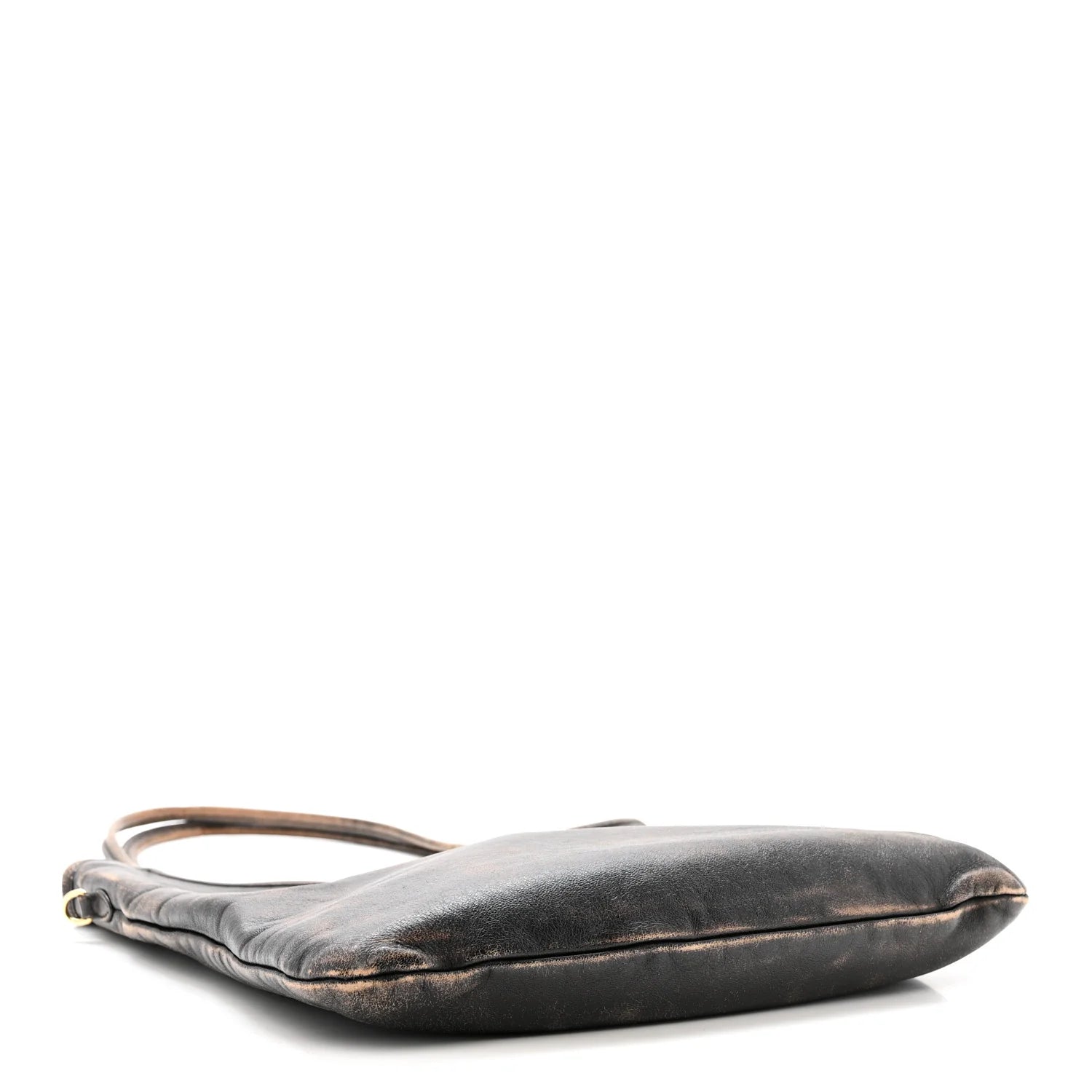 Miu Miu Distressed Leather Tote