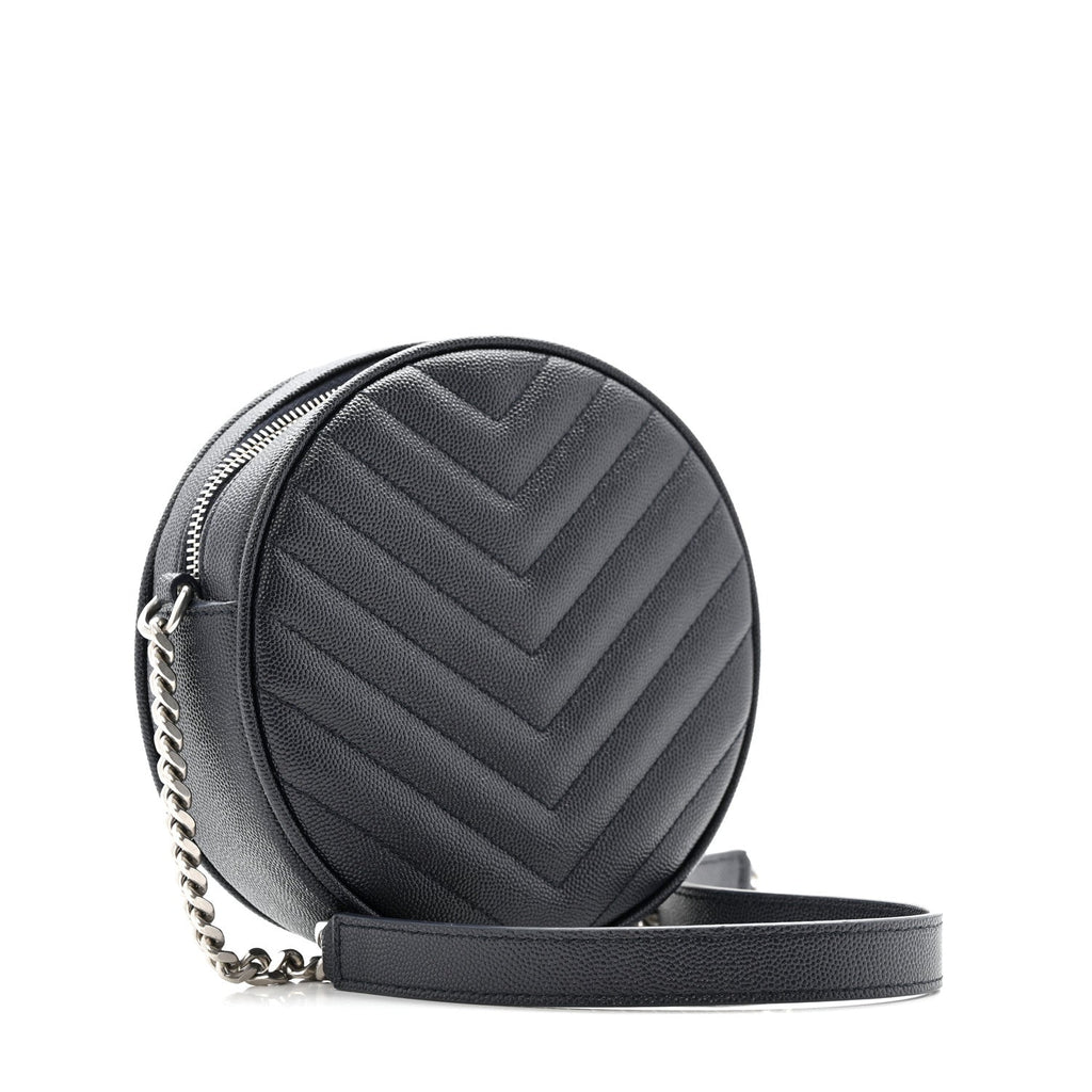 Saint Laurent Black Round Bag