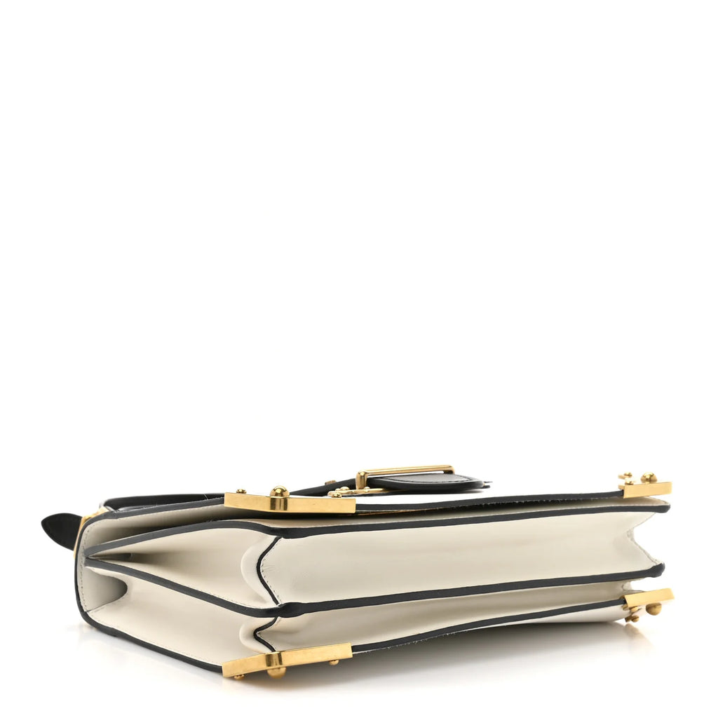 Prada Bicolor Saffiano Cahier Bag