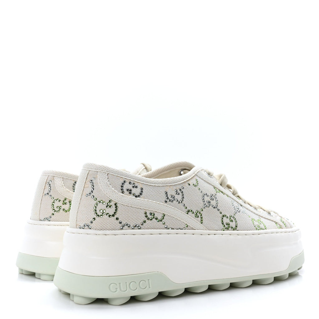 Gucci GG Crystal Top Sneakers