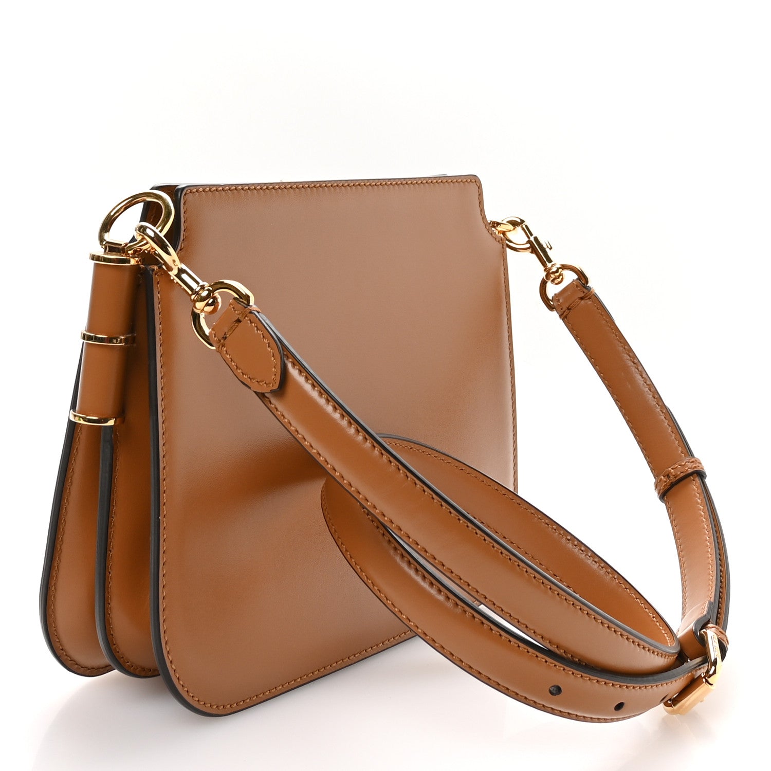 Fendi Tan Leather Touch Bag