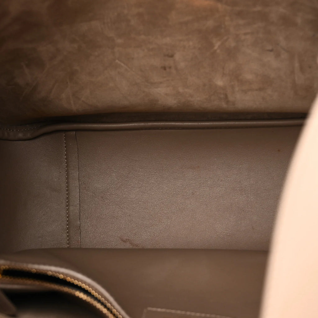Saint Laurent Grained Leather Hobo
