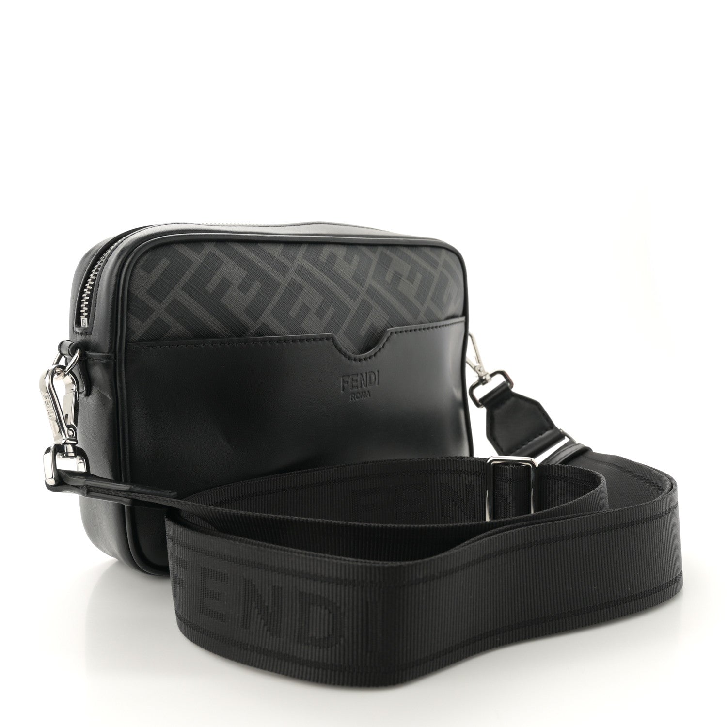 Fendi Roma FF Logo Crossbody