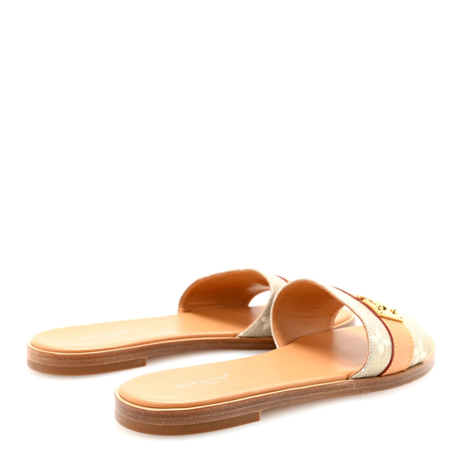 Louis Vuitton Monogram Lock Slides