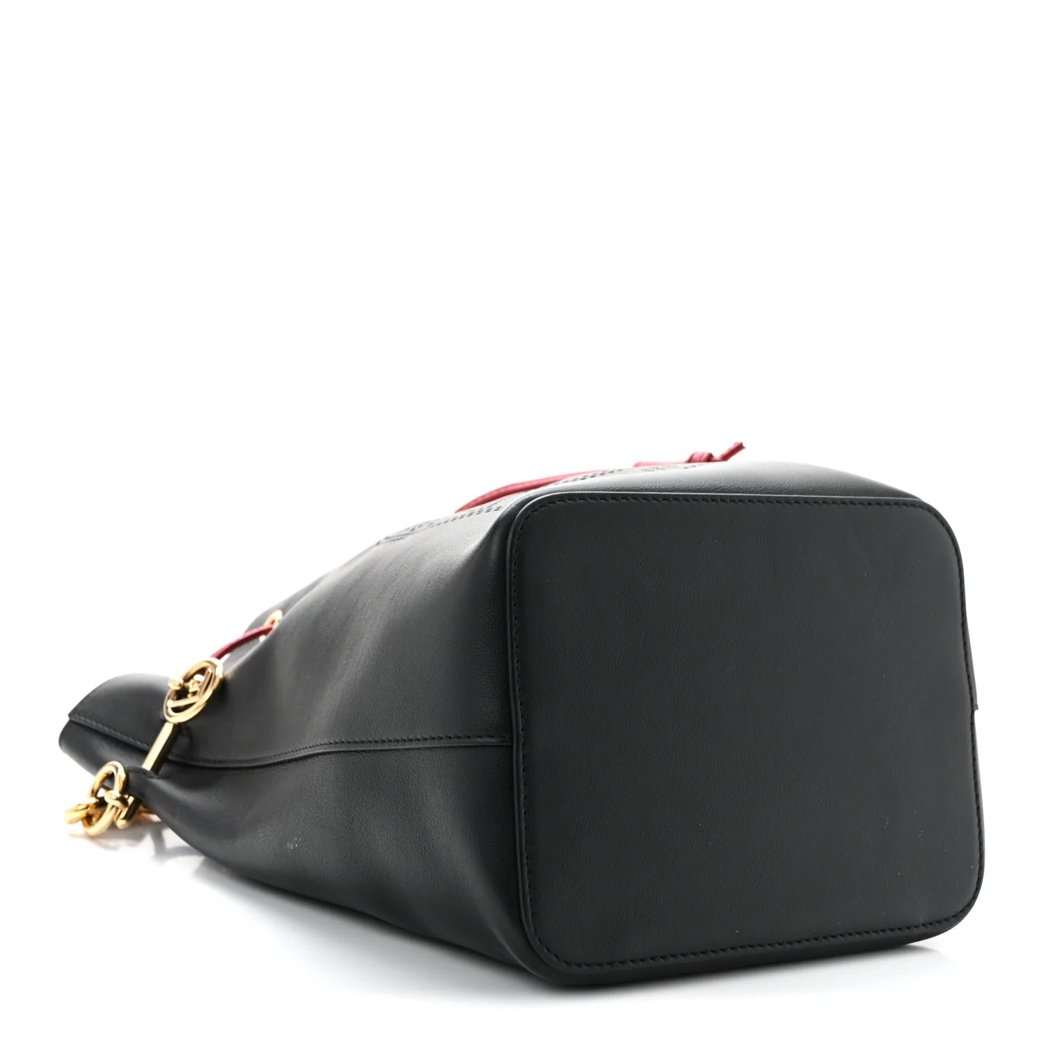 Fendi Black Perforated Mon Tresor