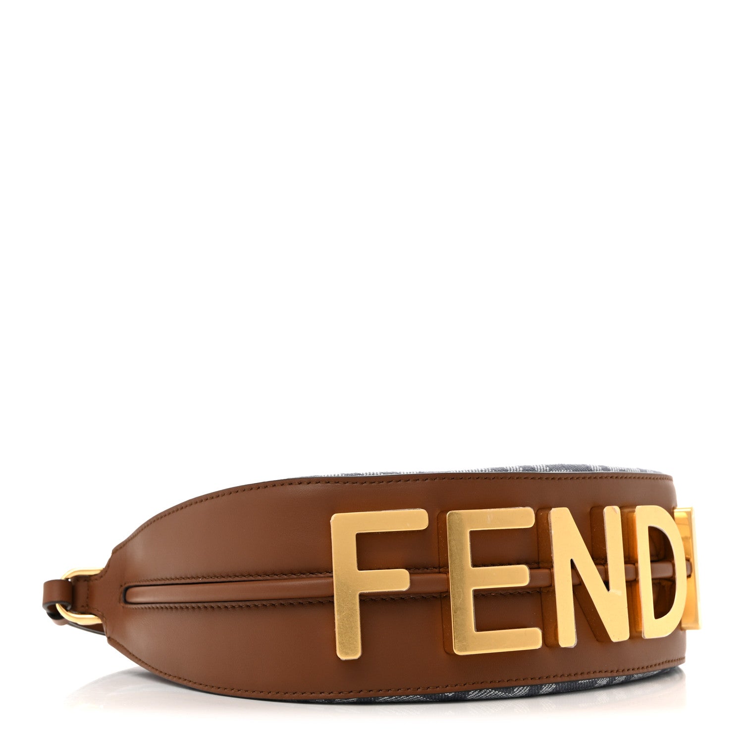 Fendi Blue FF Monogram O'Lock