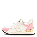Louis Vuitton White Pink Monogram Sneakers