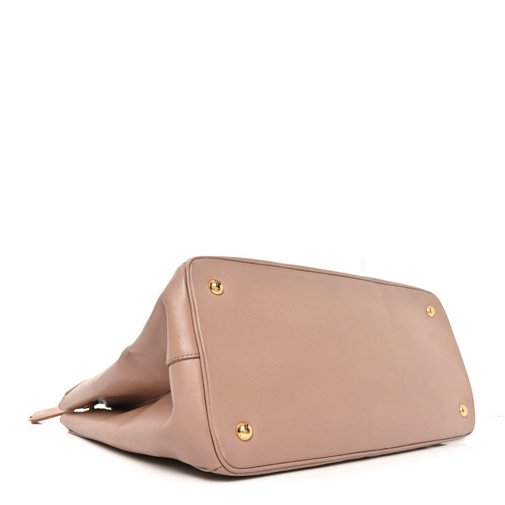 Prada Pink Saffiano Galleria Tote