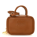 Miu Miu Brown Leather Mini Bag