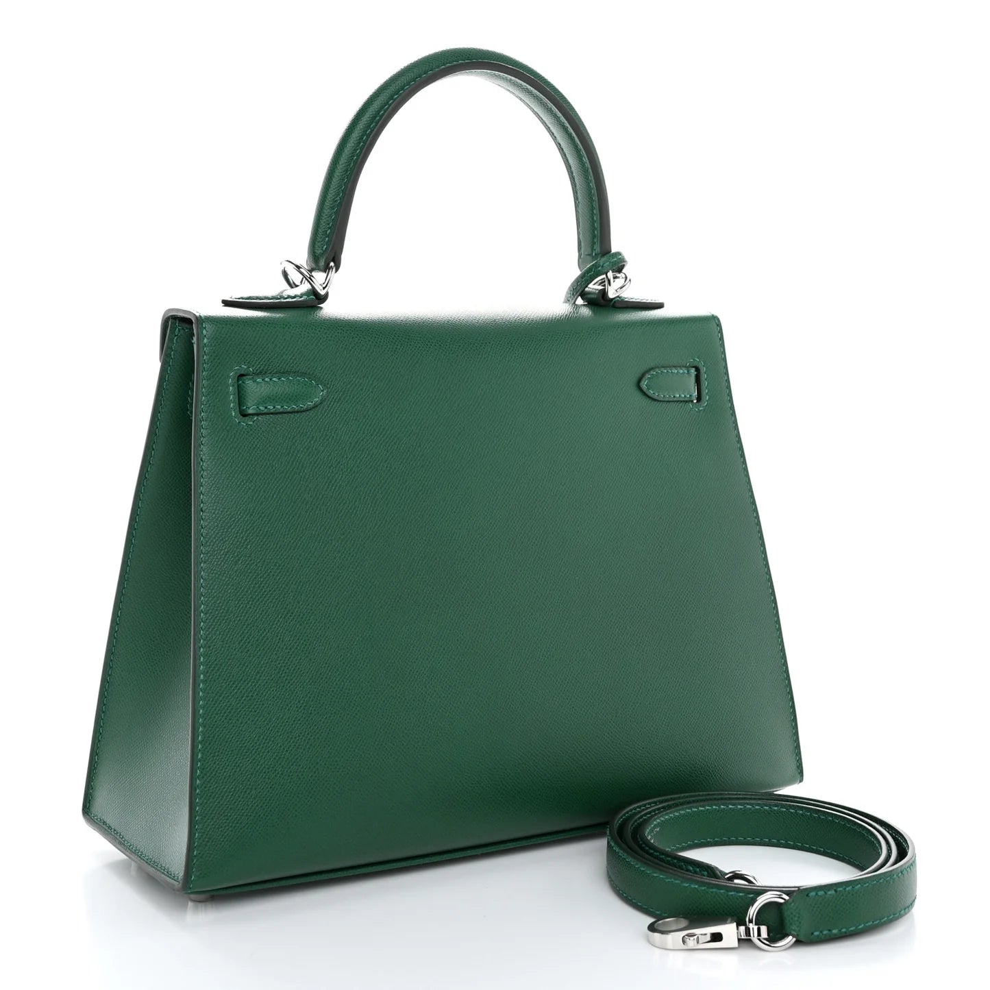 Hermes Green Epsom Kelly Handbag
