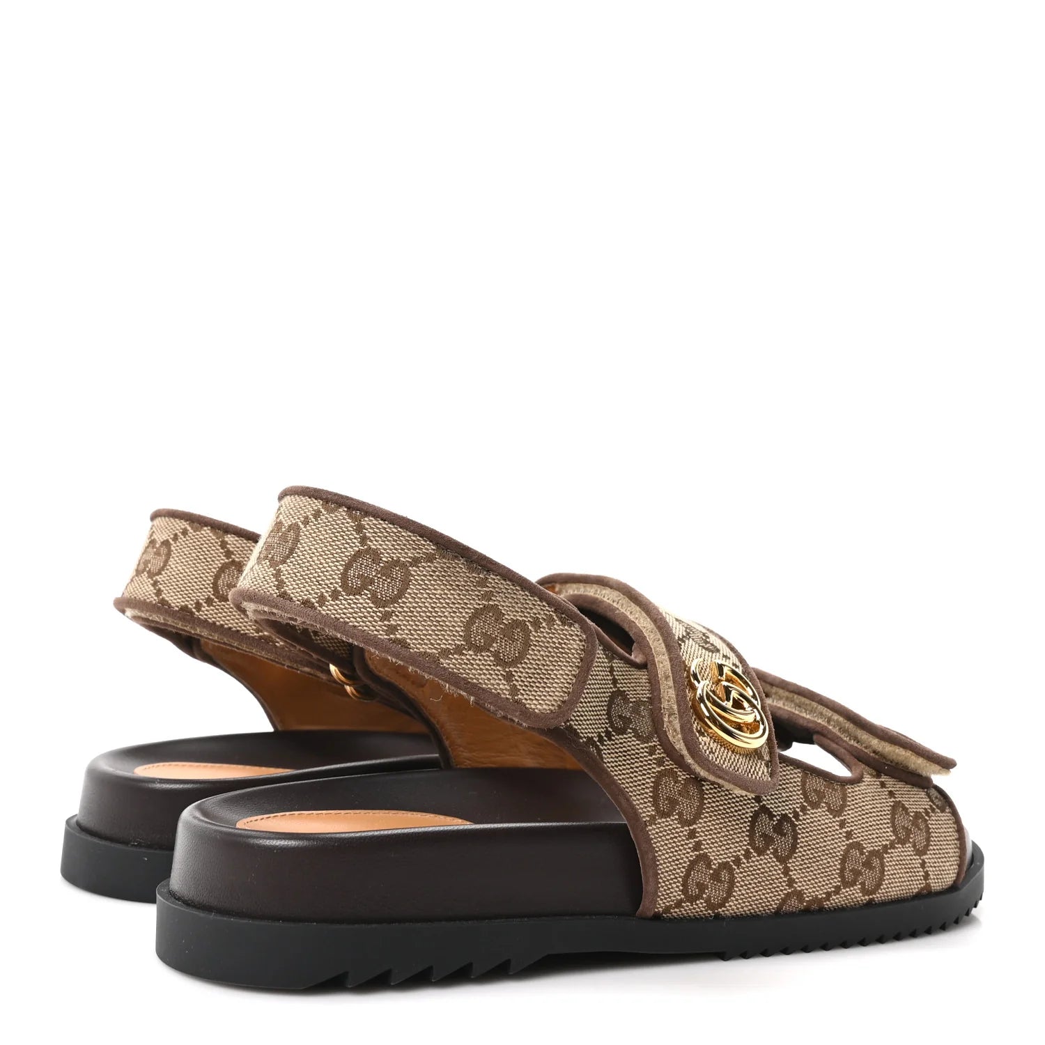 Gucci GG Monogram Canvas Sandals