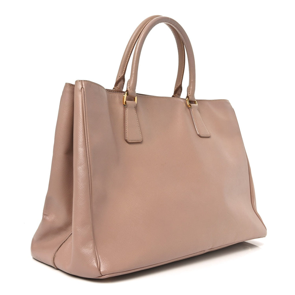 Prada Pink Saffiano Galleria Tote