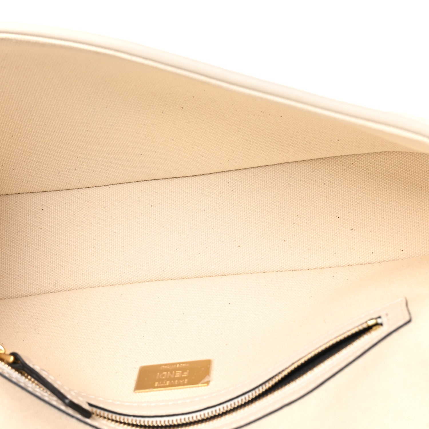 Fendi Multicolor FF Embroidery Baguette