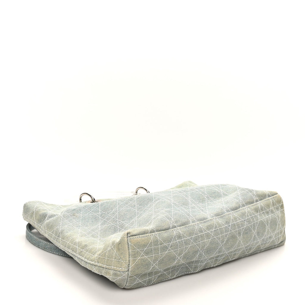 Dior Lady Denim Lucite Tote