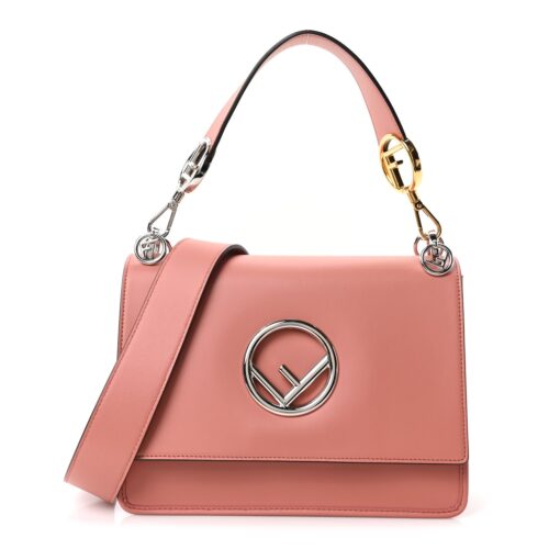 Fendi Pink Leather Kan I Bag
