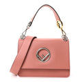 Fendi Pink Leather Kan I Bag