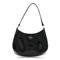 Prada Black Brushed Cleo Bag