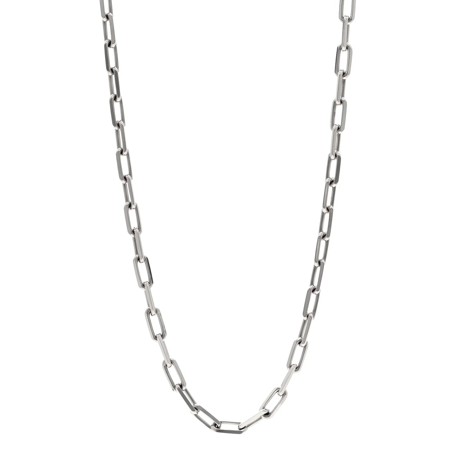 Cartier White Gold Link Necklace