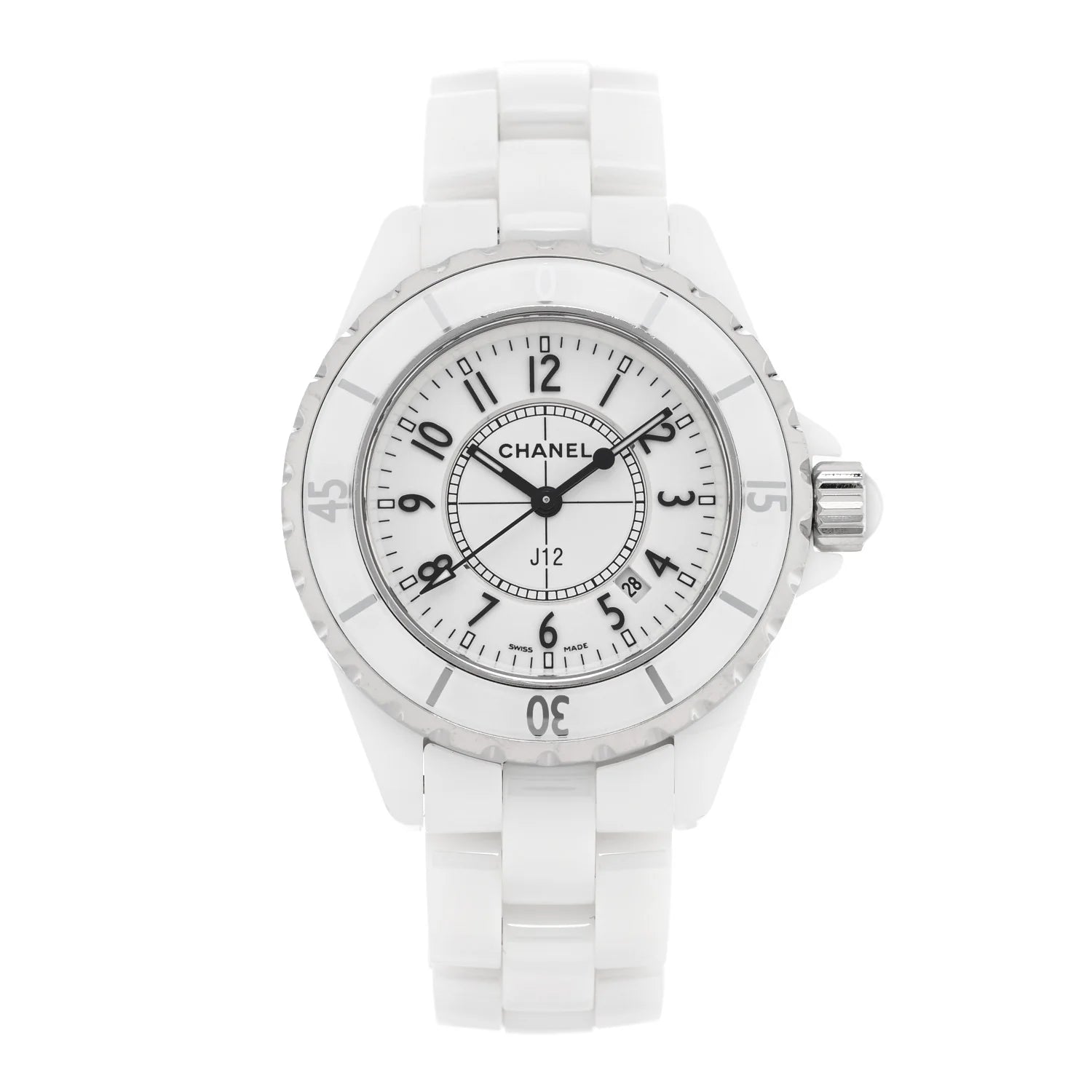 Chanel J12 White Ceramic Watch