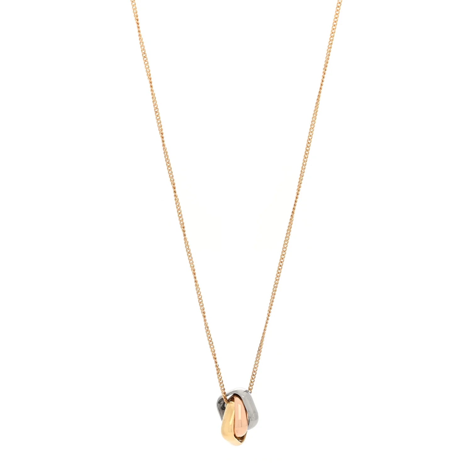 Cartier Trinity Tricolor Gold Necklace