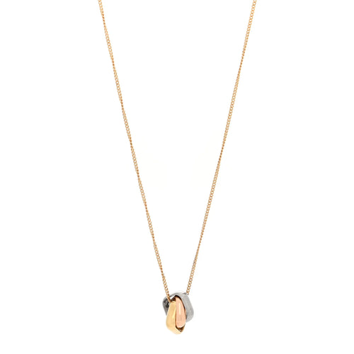Cartier Trinity Tricolor Gold Necklace