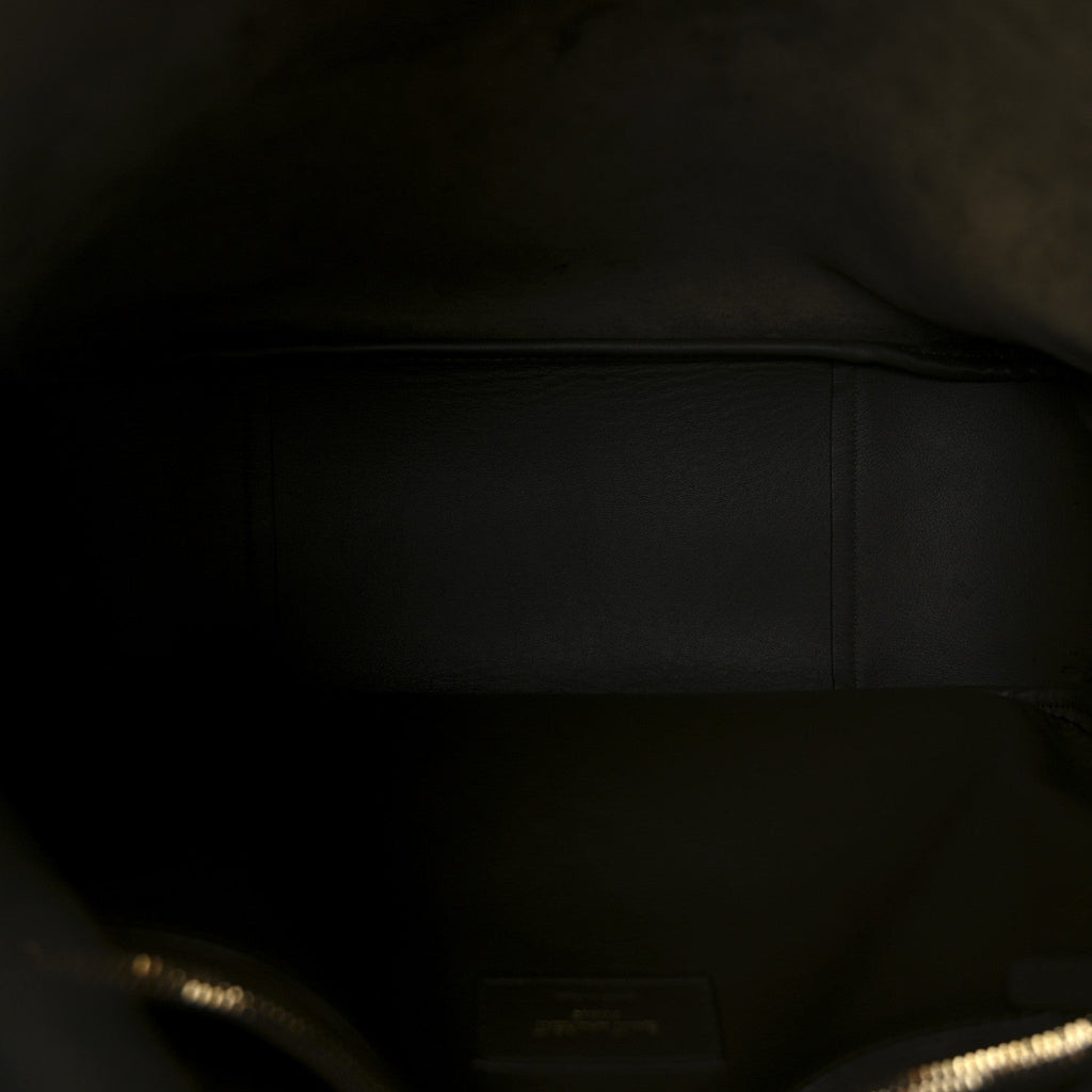 Saint Laurent Brown Leather Hobo