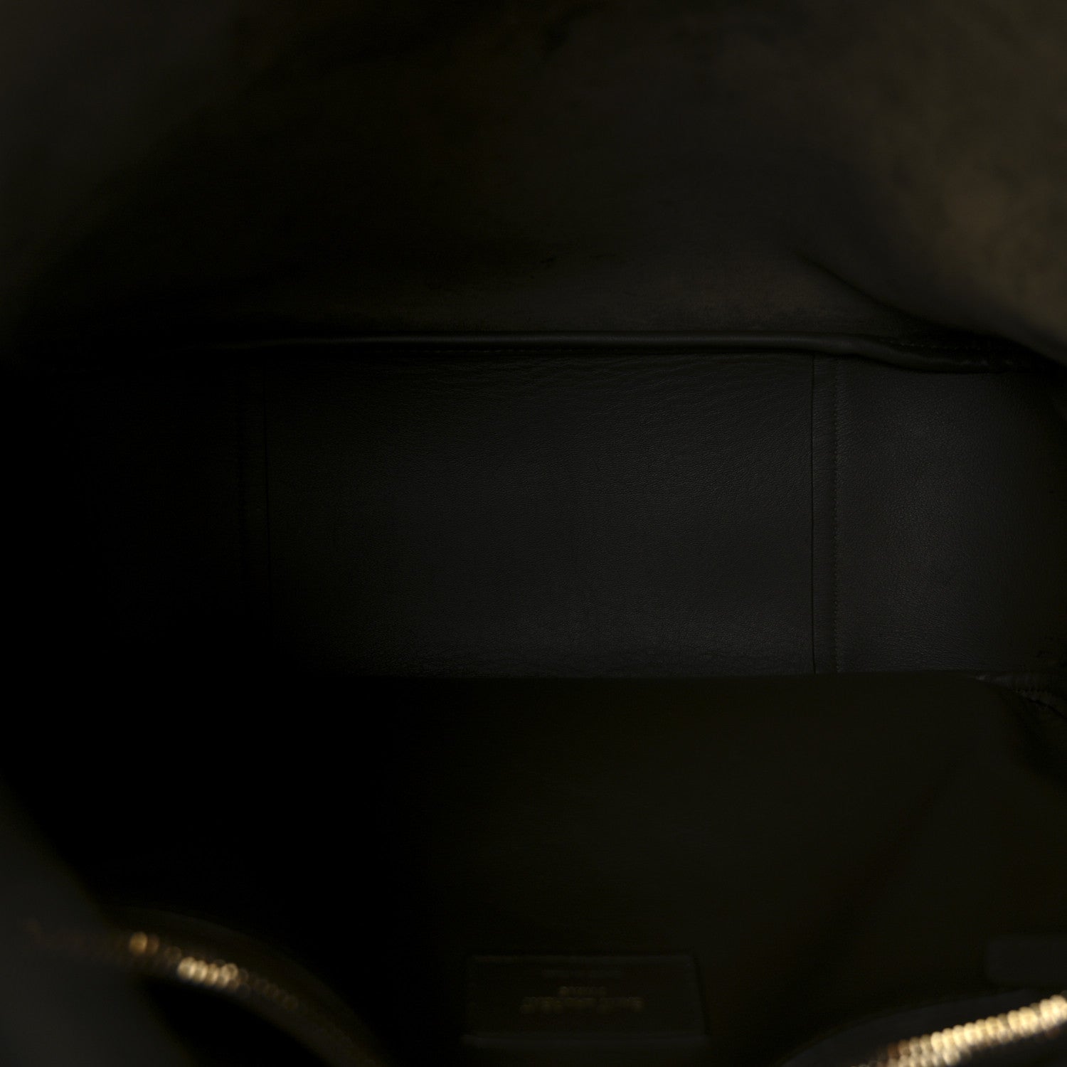 Saint Laurent Brown Leather Hobo