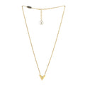 Louis Vuitton Gold Essential V Necklace
