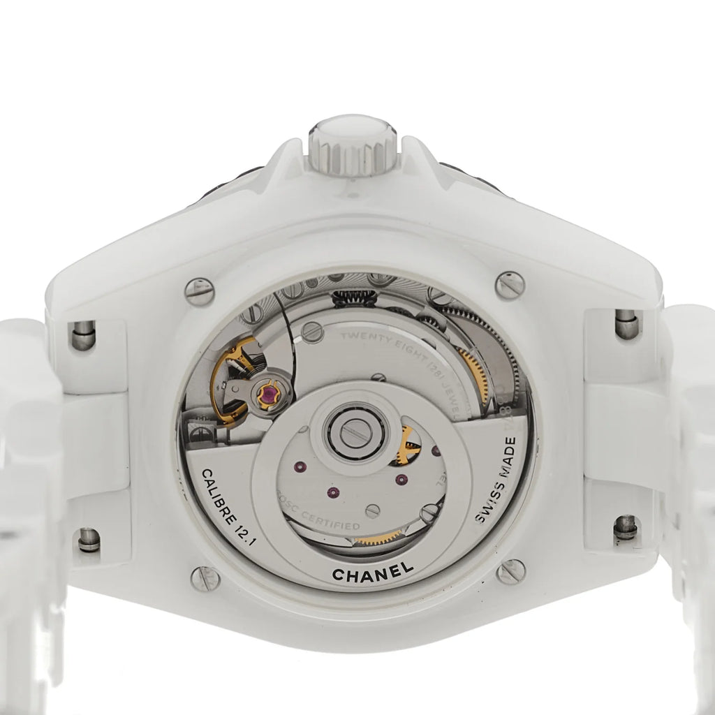 Chanel J12 White Ceramic Diamond