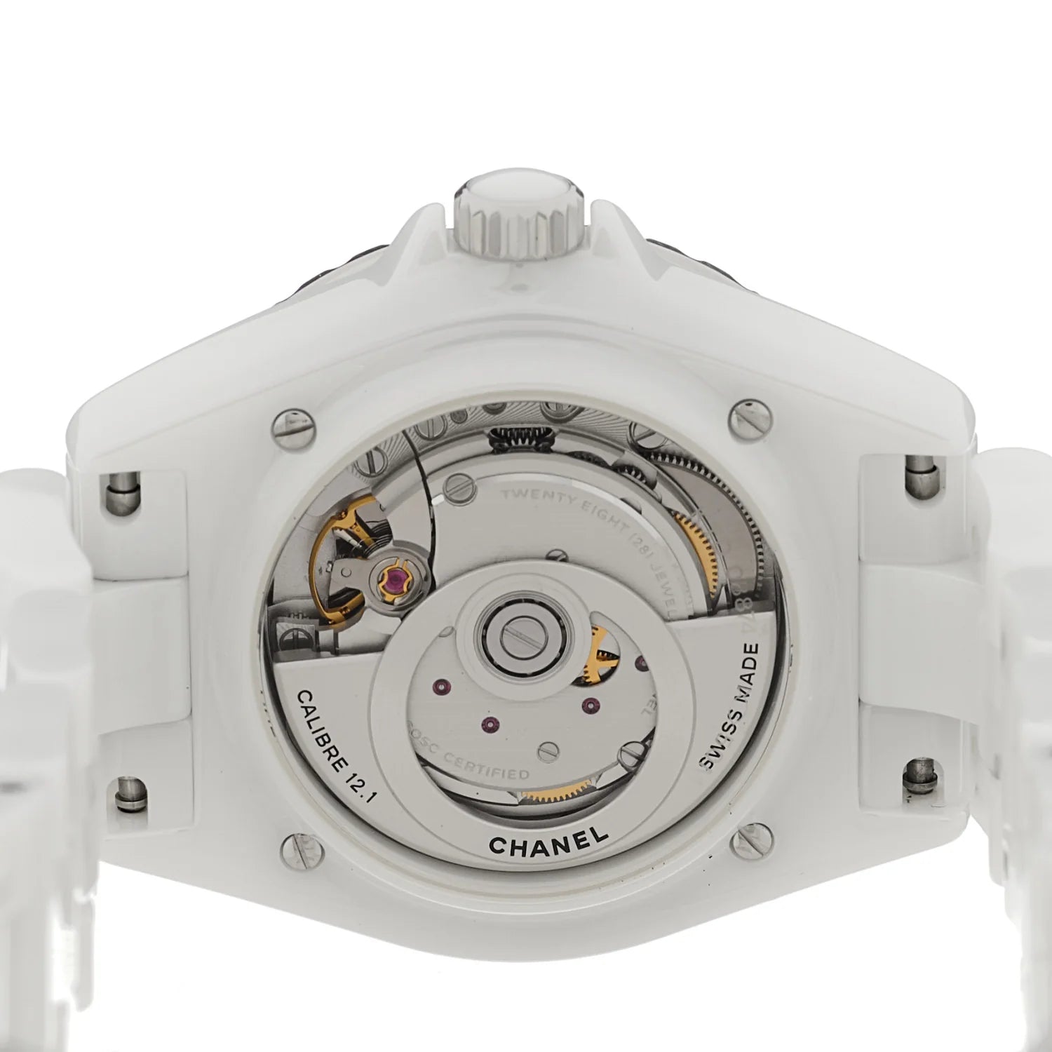 Chanel J12 White Ceramic Diamond