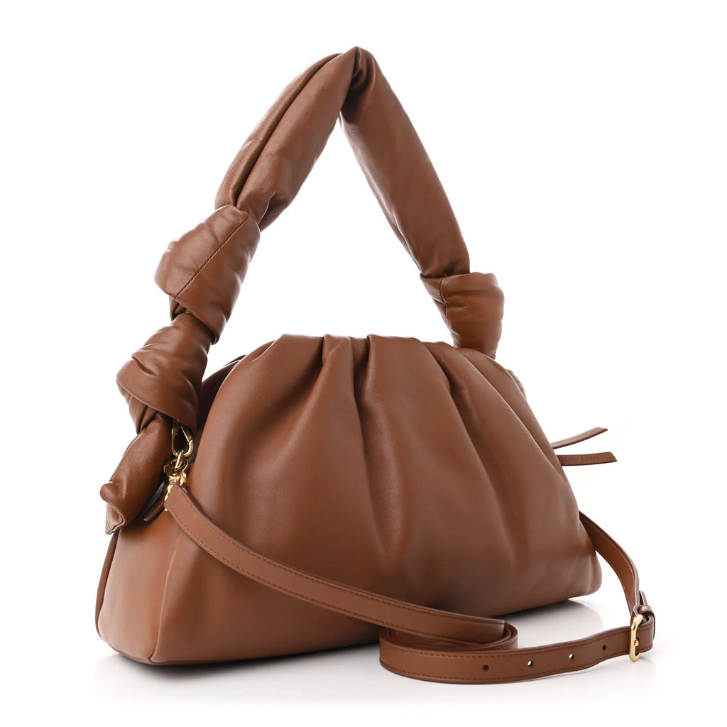 Bottega Veneta Brown Handle Pouch