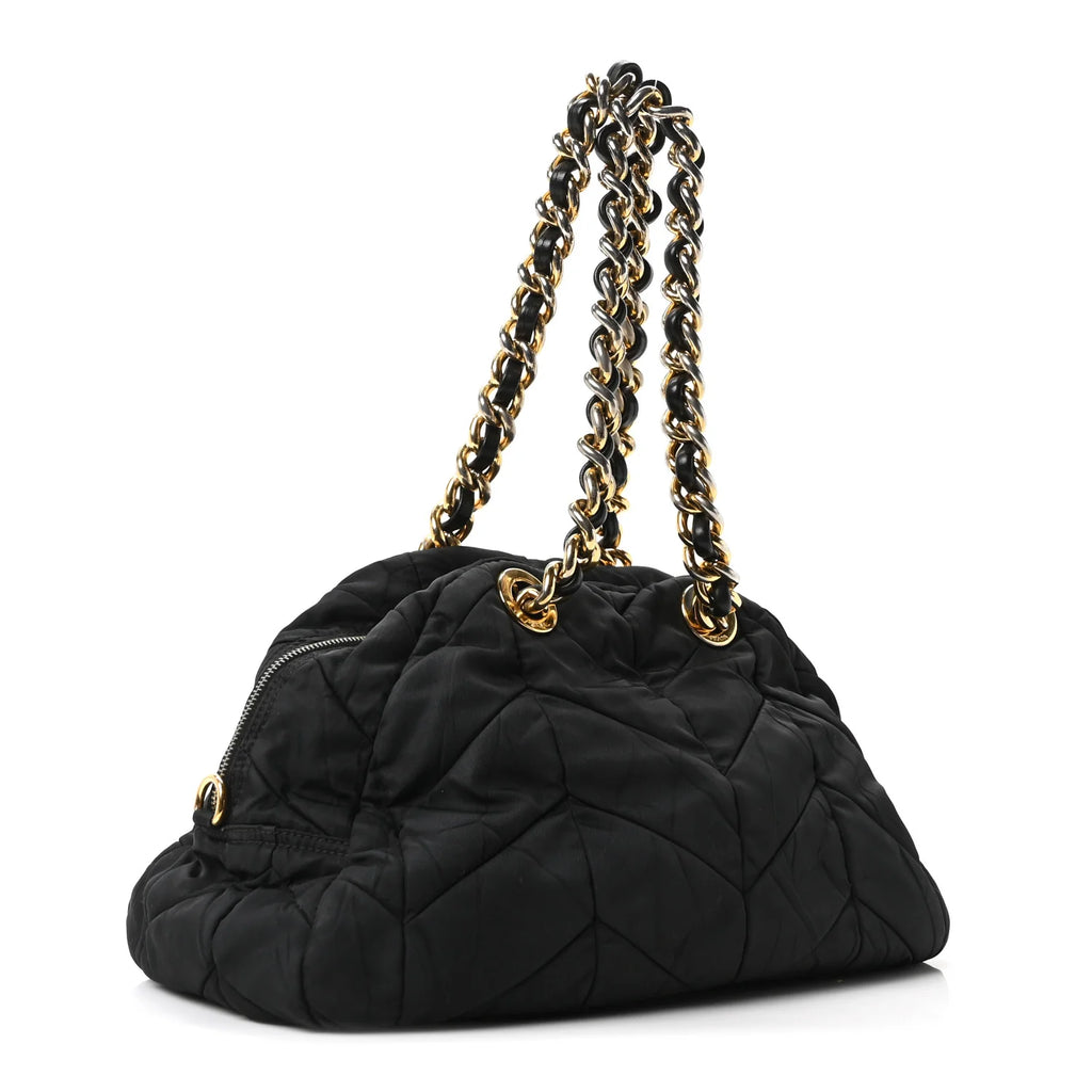 Prada Black Quilted Nylon Bag