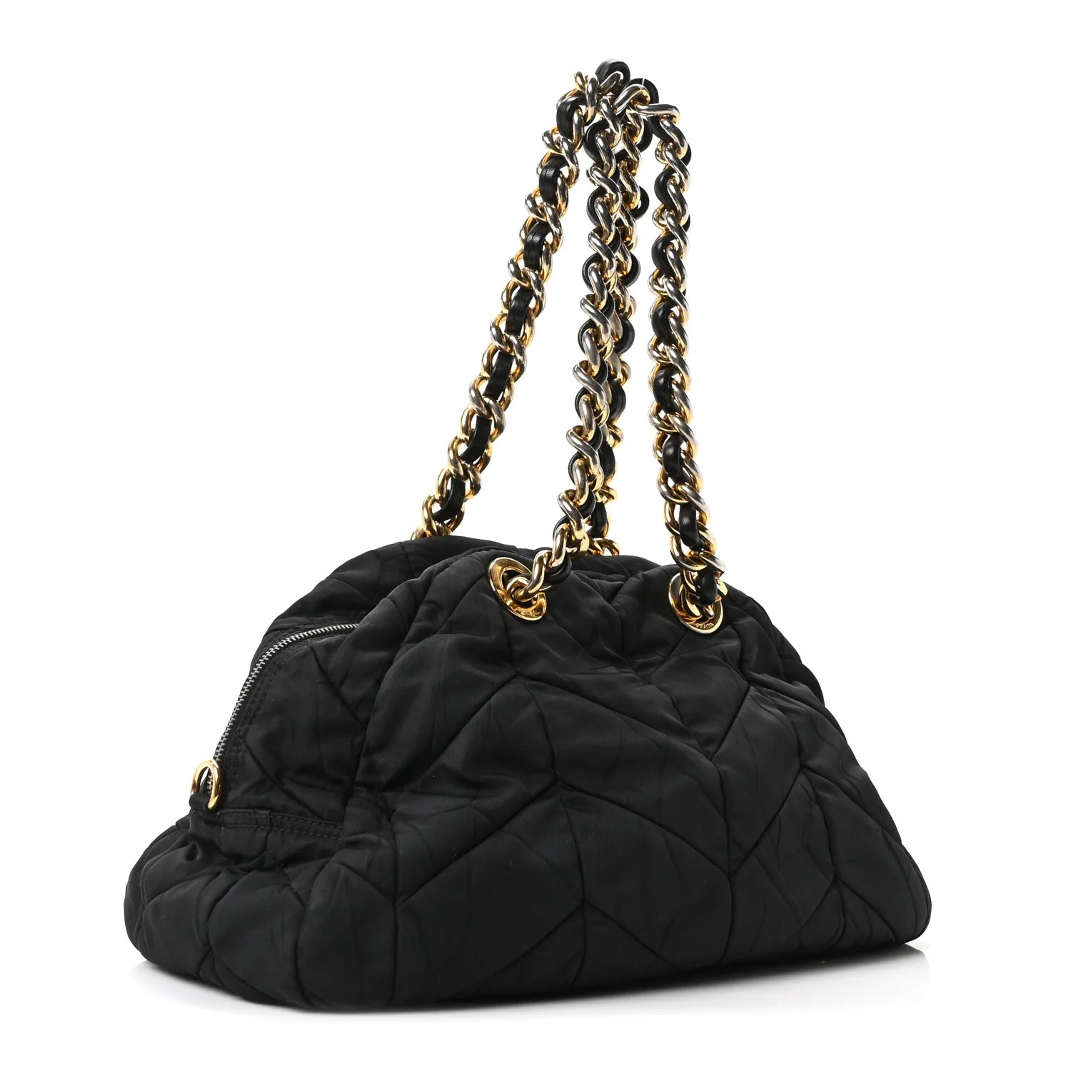 Prada Black Quilted Nylon Bag