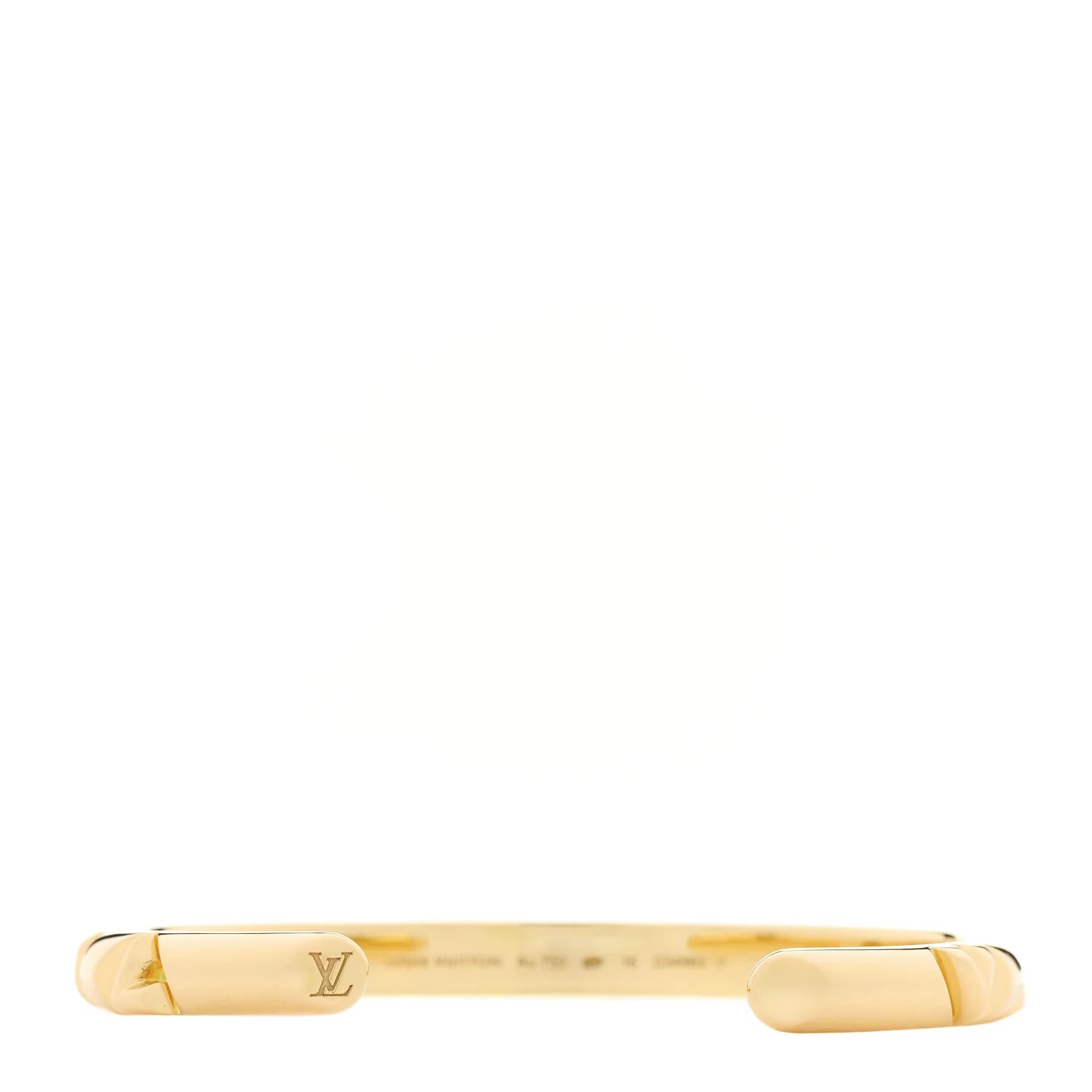 Louis Vuitton Gold Monogram Cuff