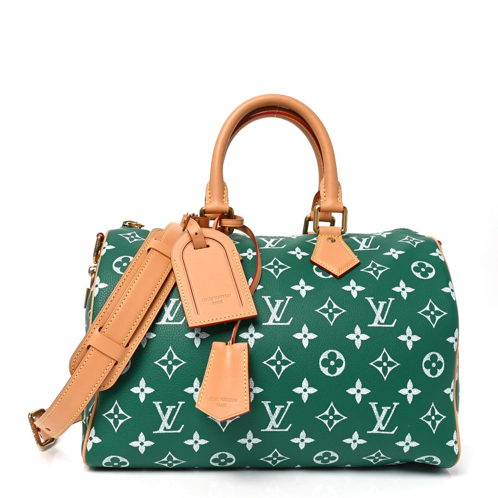 Louis Vuitton Speedy Bandoulière Green