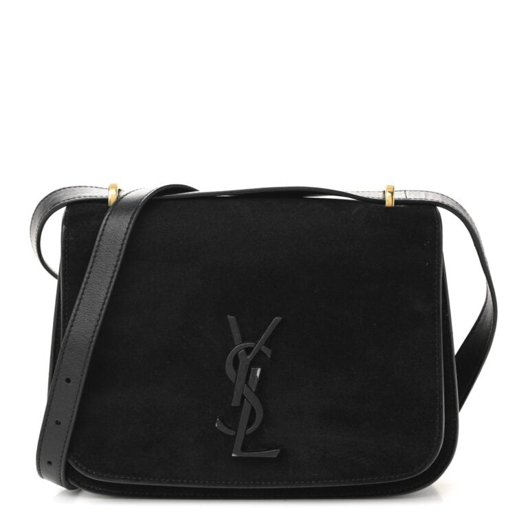 Saint Laurent Black Suede Bag