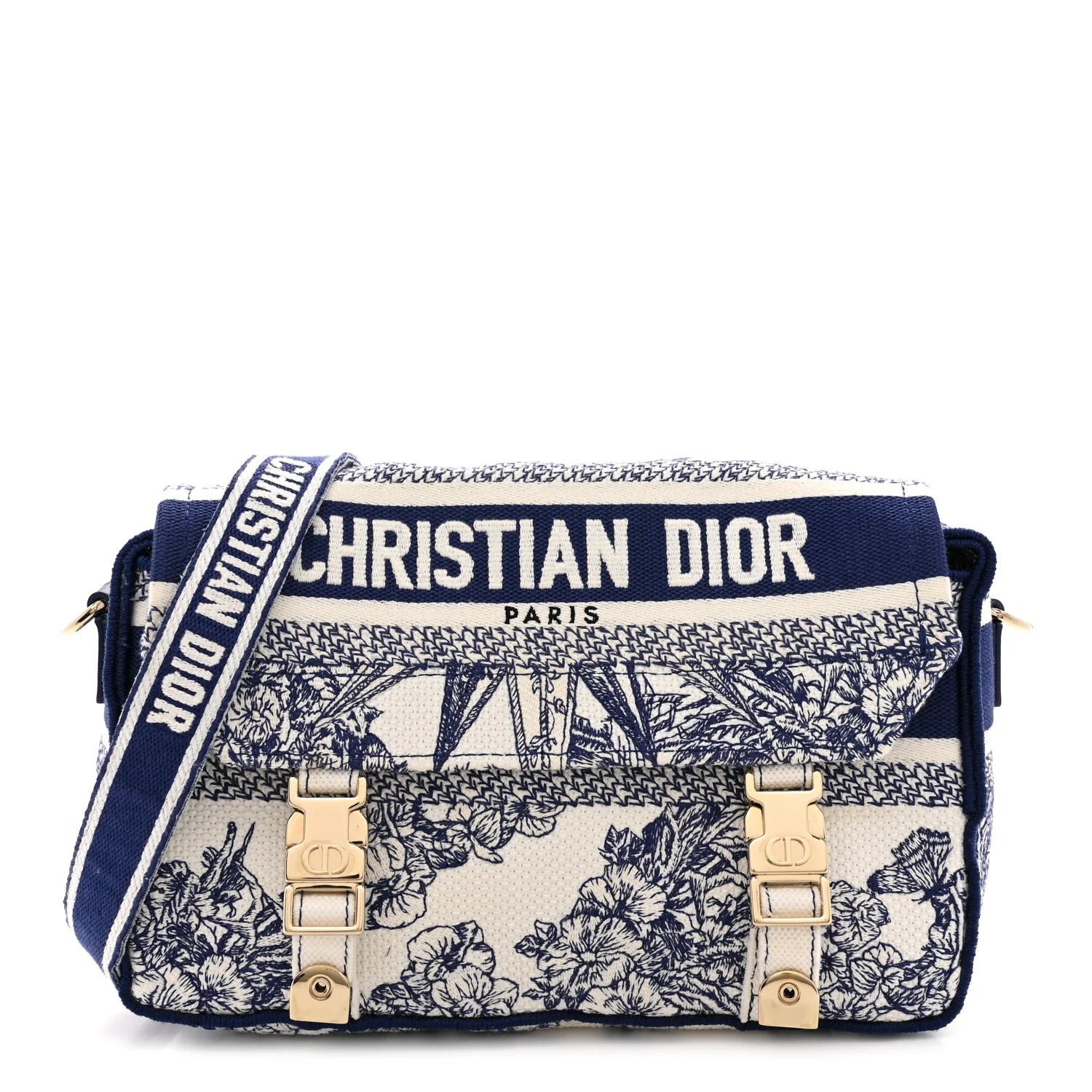 Dior Blue Toile de Jouy Bag