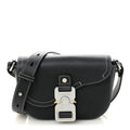 Dior Black Grained Saddle Crossbody