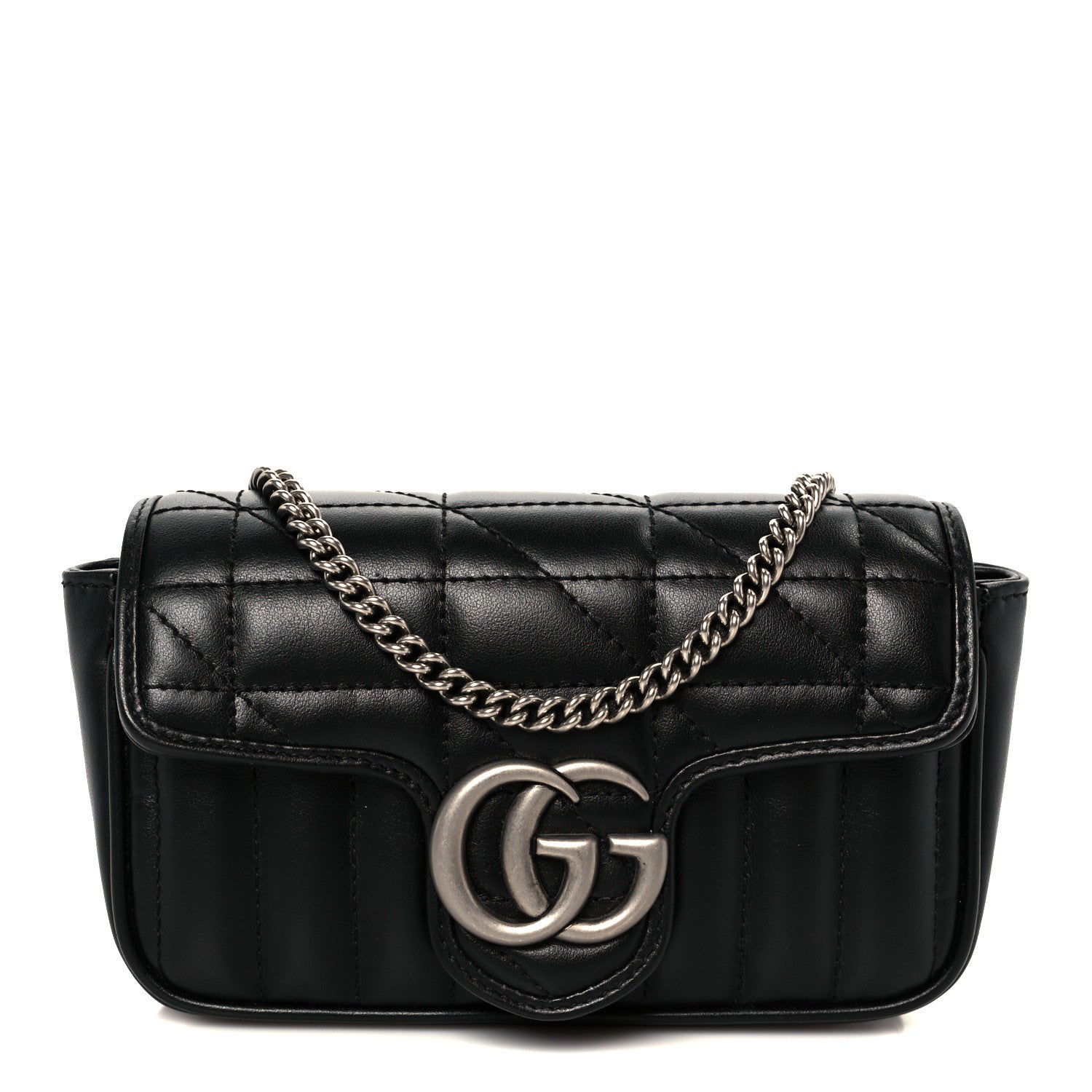 Gucci Black GG Marmont Bag