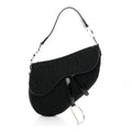 Dior Black Oblique Saddle Bag