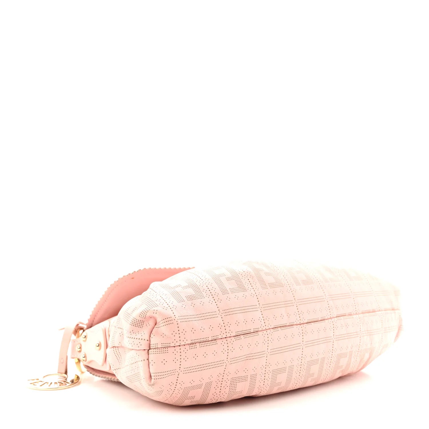 Fendi Pink Perforated Zucca Bag