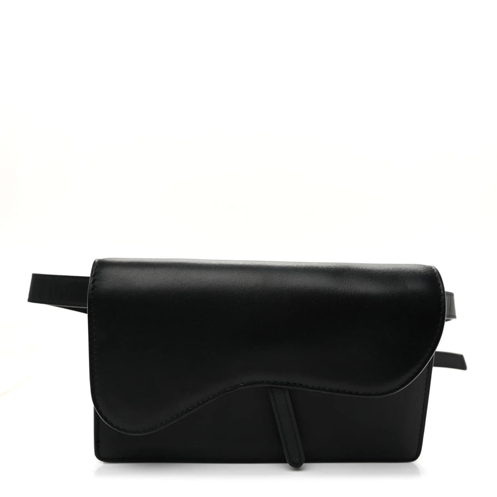 Dior Black Saddle Belt Bag
